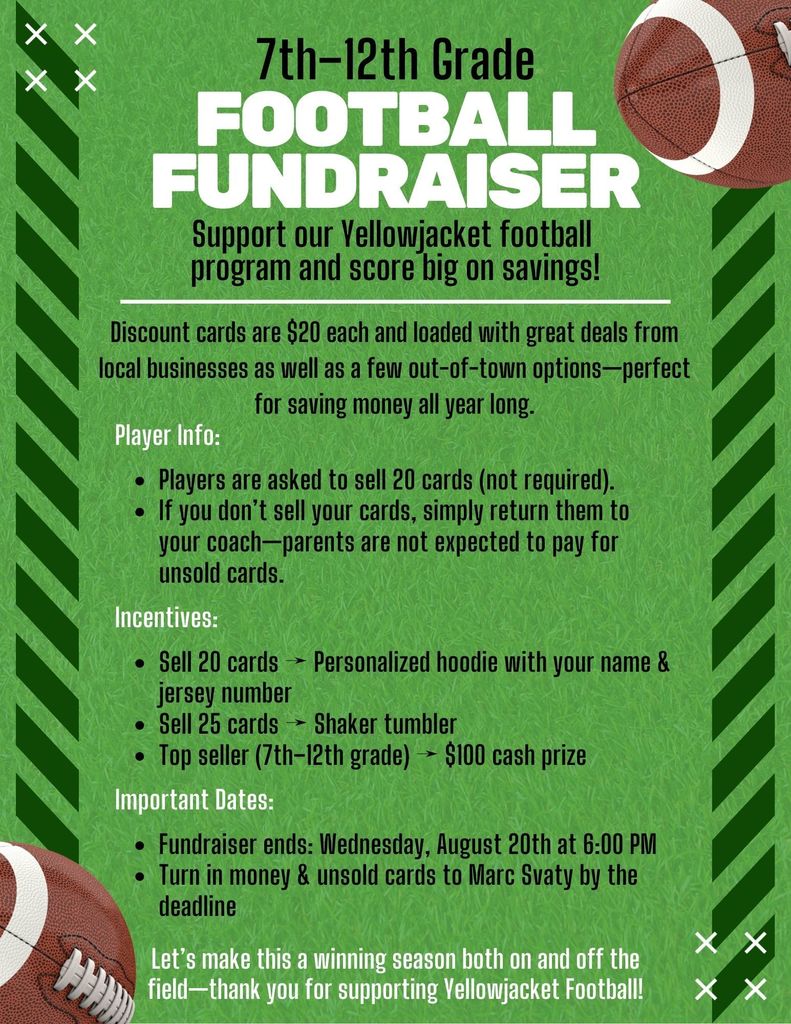 Football Fundraiser 2025
