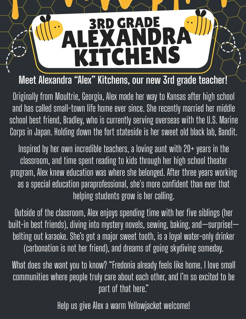 Alex Kitchens - 3rd Grade