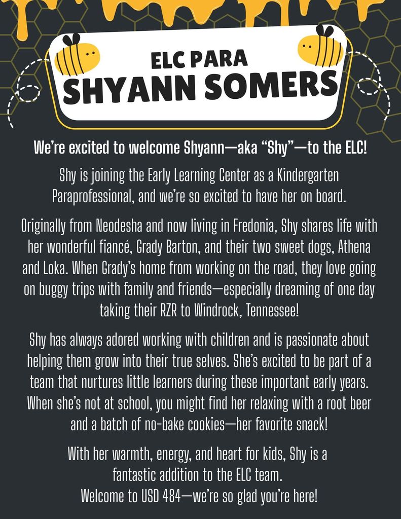 Shyann Somers - ELC Team