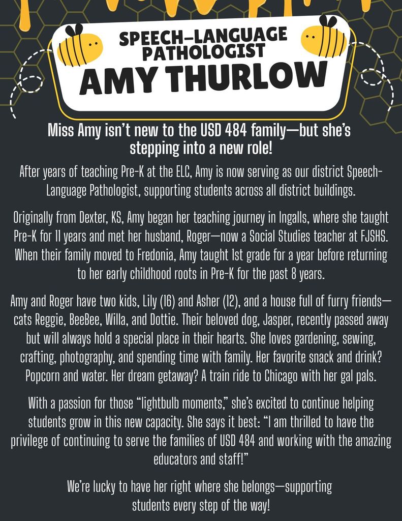 Amy Thurlow - Speech & Language Pathologist