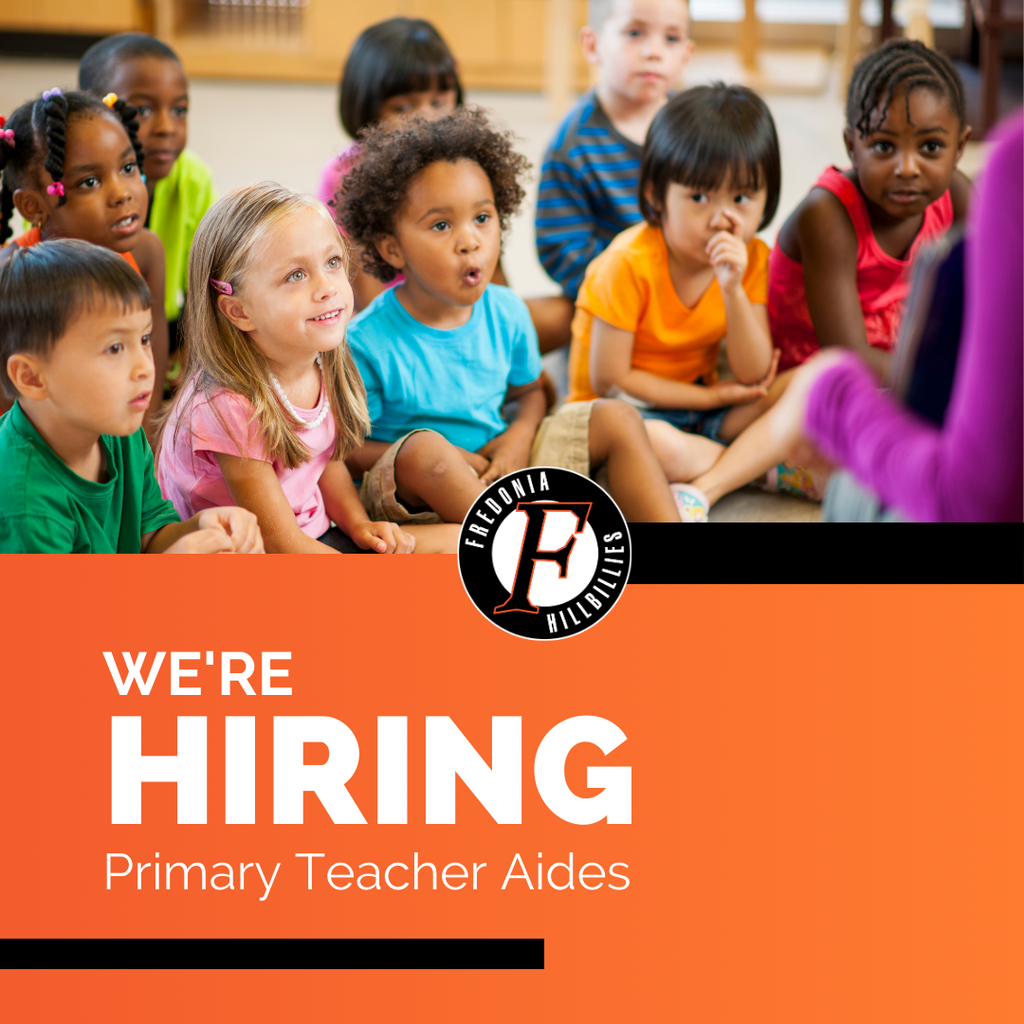 Now Hiring: Primary Teacher Aides
