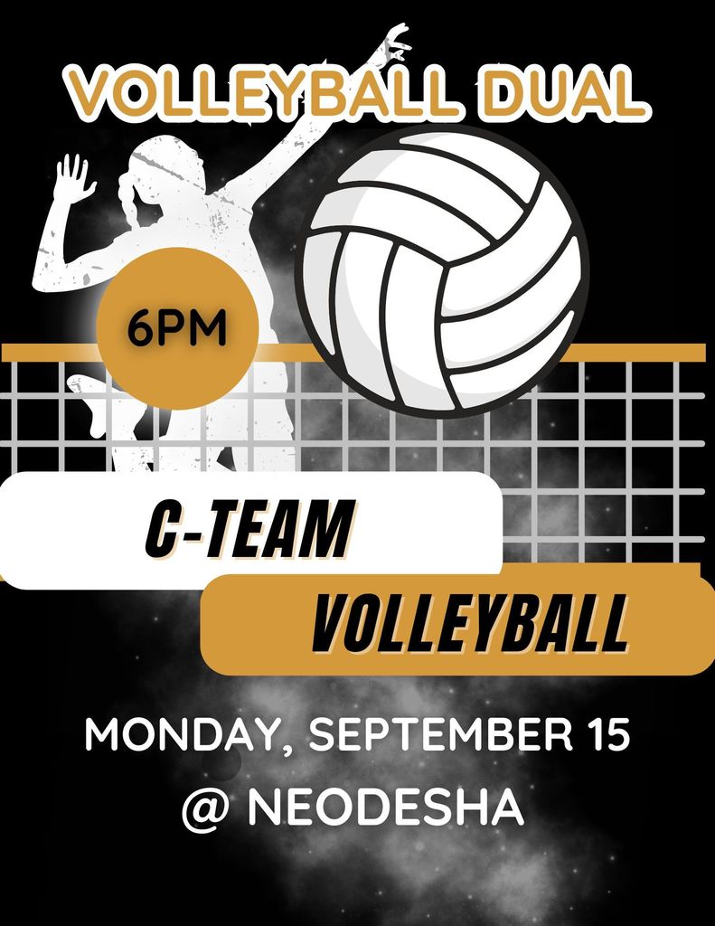 C-team Volleyball 2025 - @ Neodesha