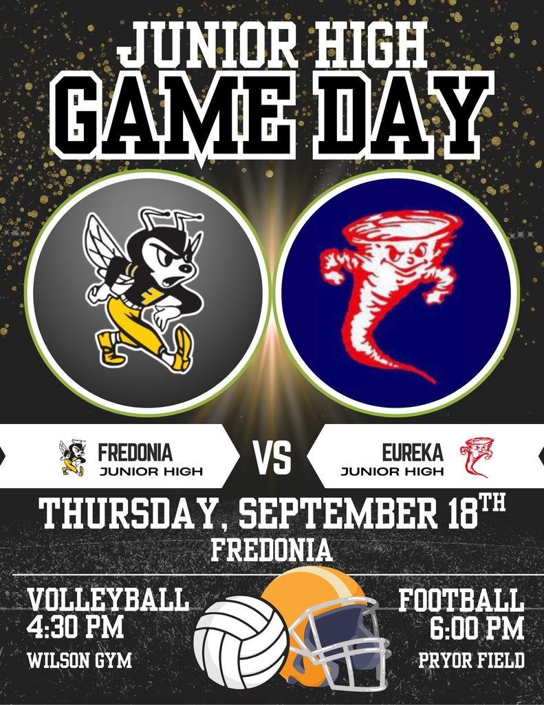 Junior High Game Day - Football & Volleyball - September 18 2025