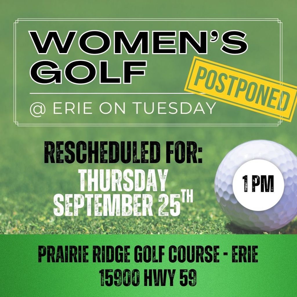 Womens Golf - September 25, 2025