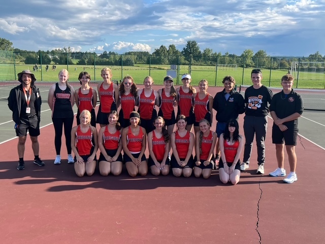 FCSD Tennis is 12-1. Nice work!