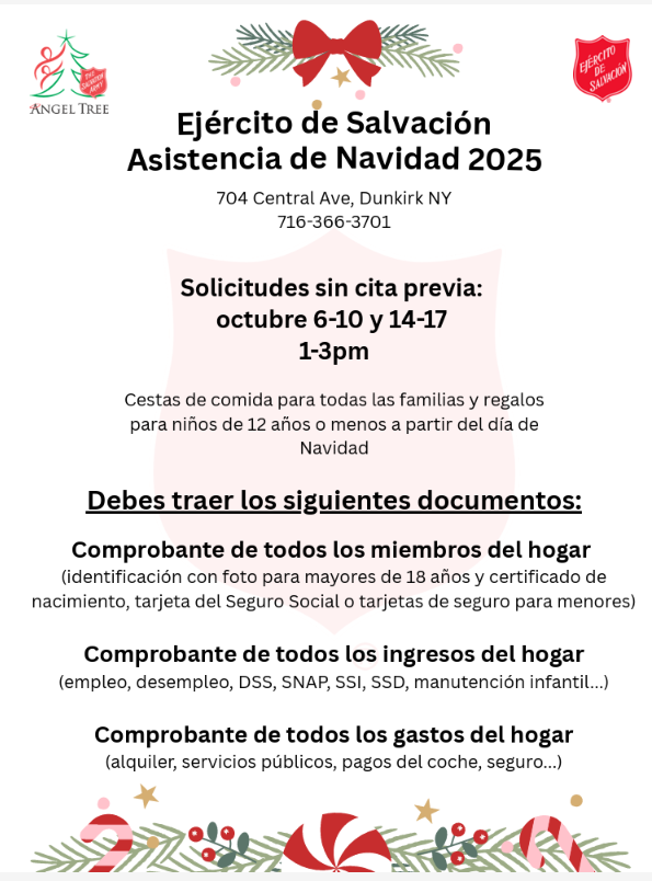 2025 Asistencia de Dia de Navidad
