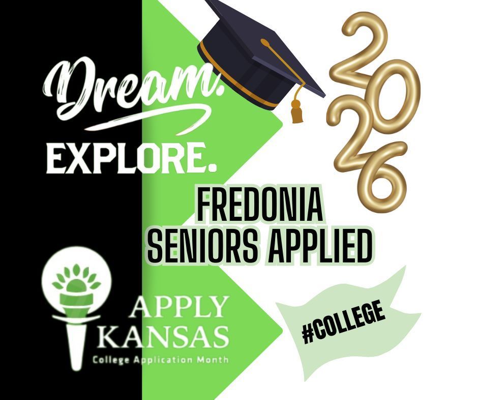 Fredonia Seniors - Class of 2026 - Apply Kansas