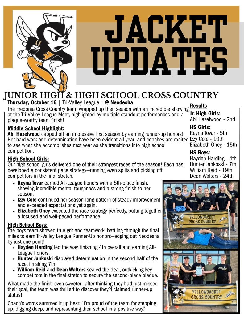 Jacket Updates 2025 - October 13-18