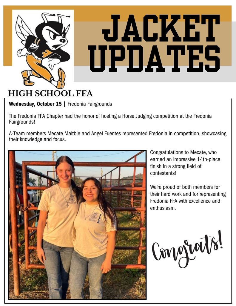 Jacket Updates 2025 - October 13-18