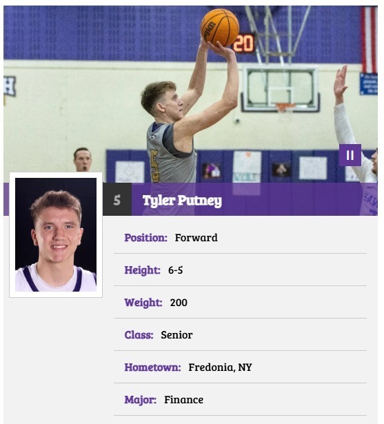 TYLER WILL BE IN ACTION TOMORROW NIGHT.  