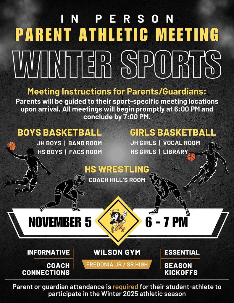 Parent Athletic Meeting - Winter Sports - 2025