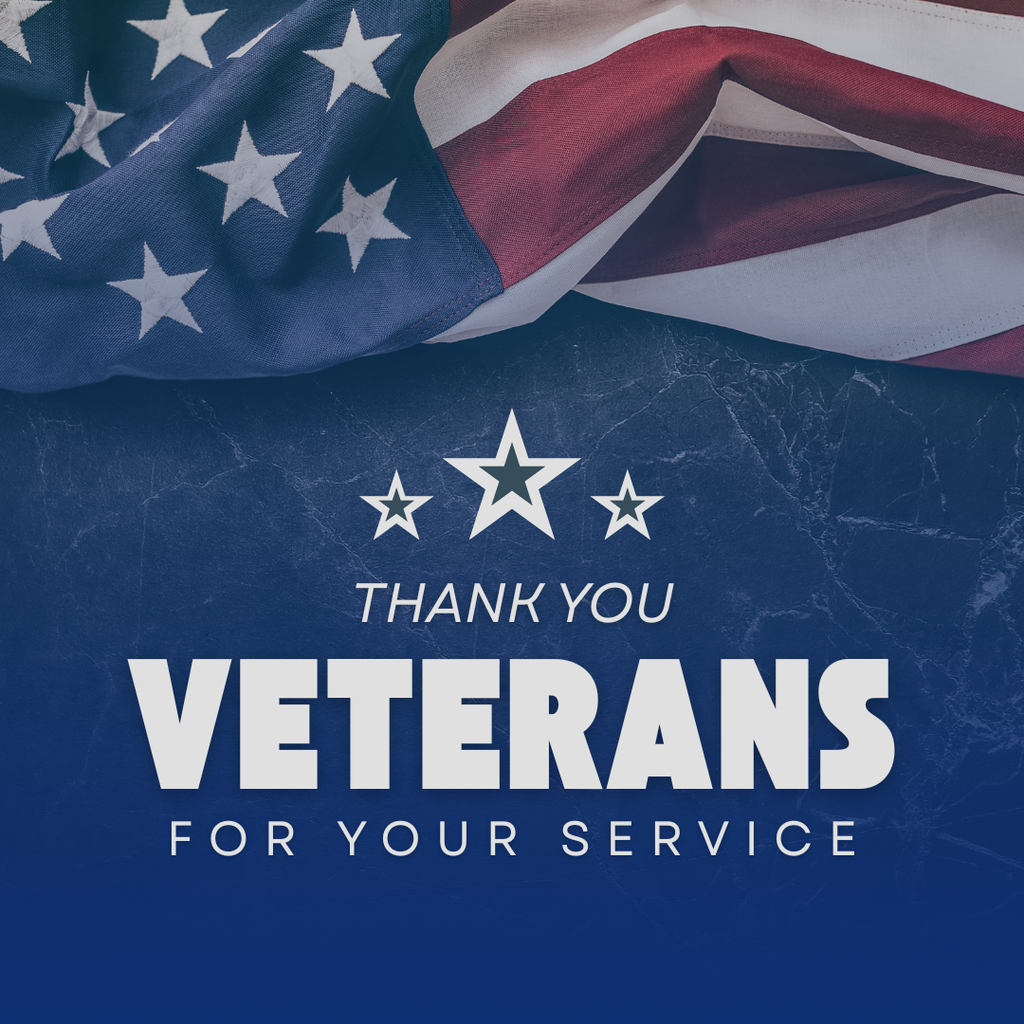 Veterans, thank you for your service!