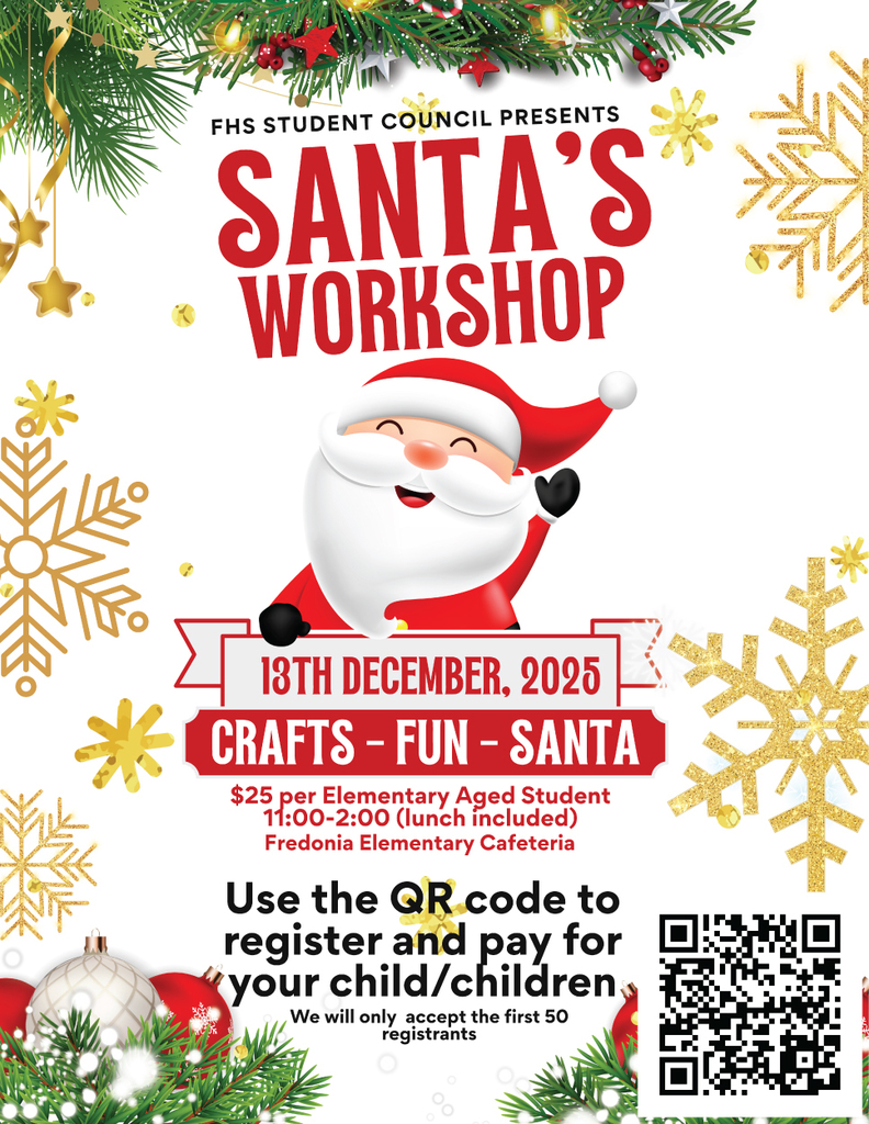 Annual Santa's Workshop 12/13/25 |  11:00 am - 2:00 pm