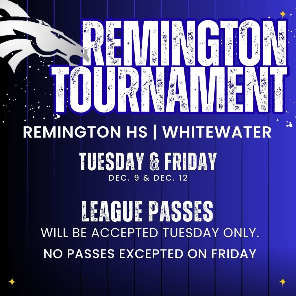 Remington Tournament 2025 | Admission