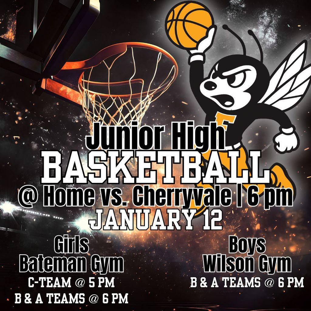 JH Basketball | Home vs. Cherryvale | January 12
