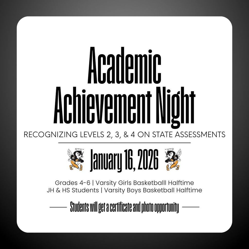 Academic Achievement Night - January 16