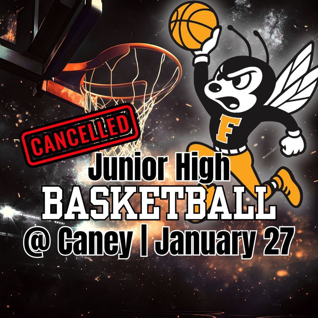 JH Basketball 2026 - @ Caney - January 27 - Canceled