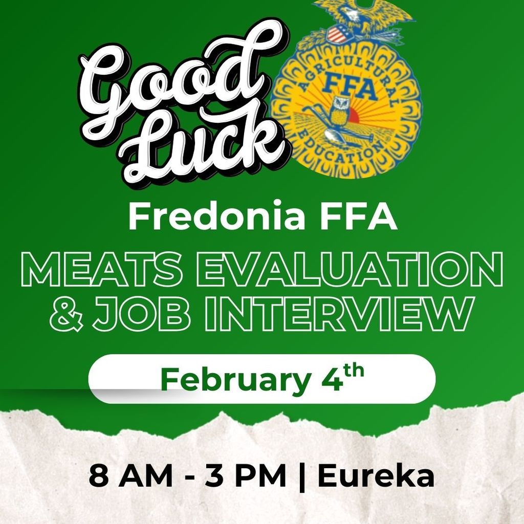 FFA Meats Evaluation and Job Interview | February 4, 2026