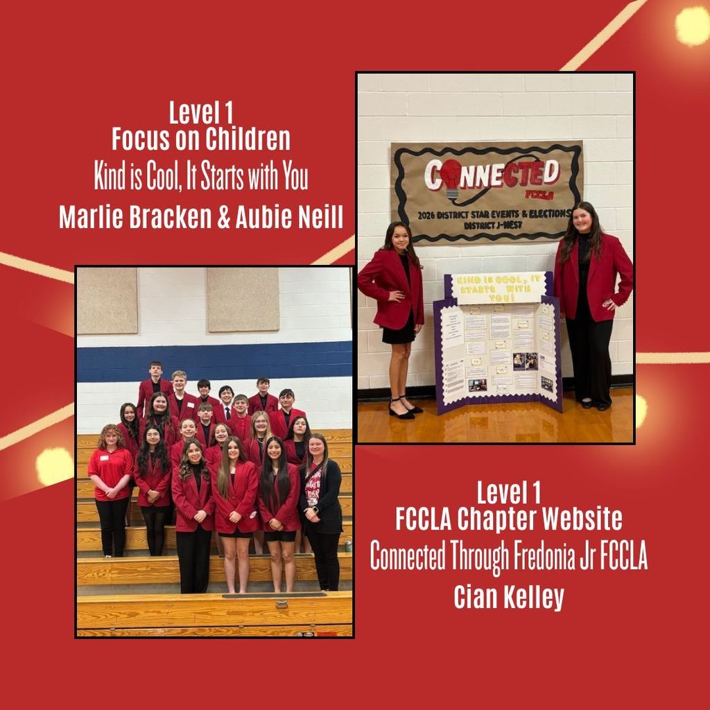 JH FCCLA District Results