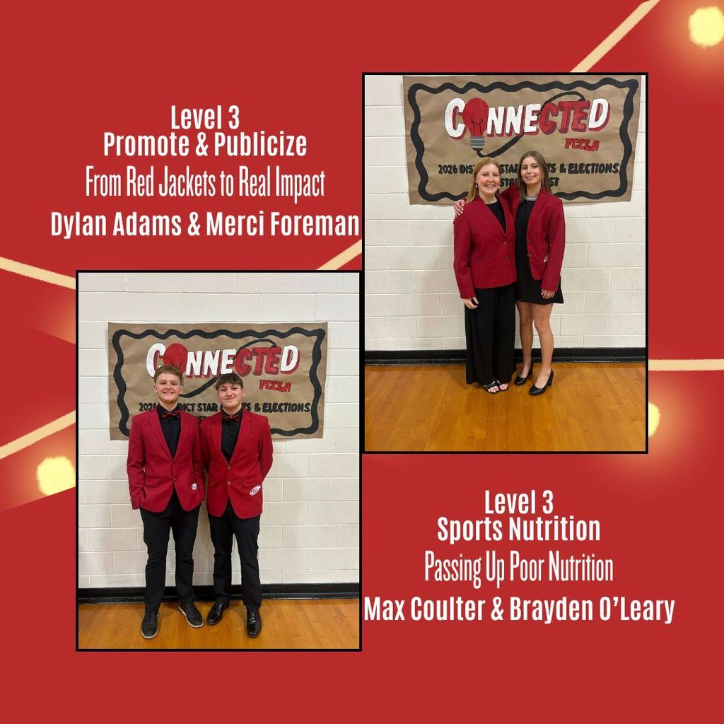 Fredonia HS FCCLA District Results