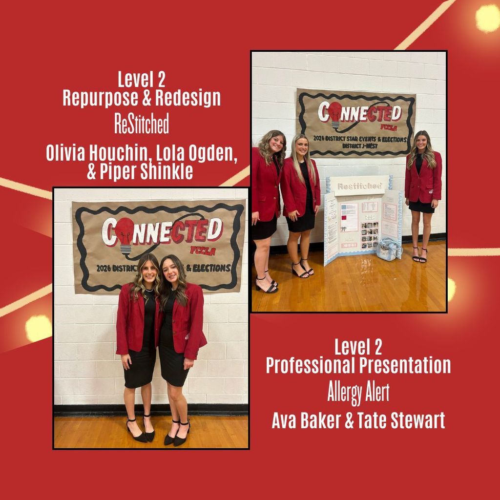 Fredonia HS FCCLA District Results