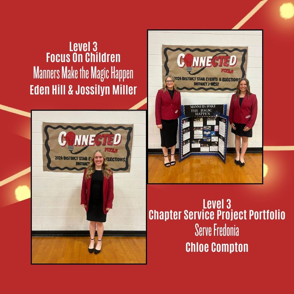 Fredonia HS FCCLA District Results