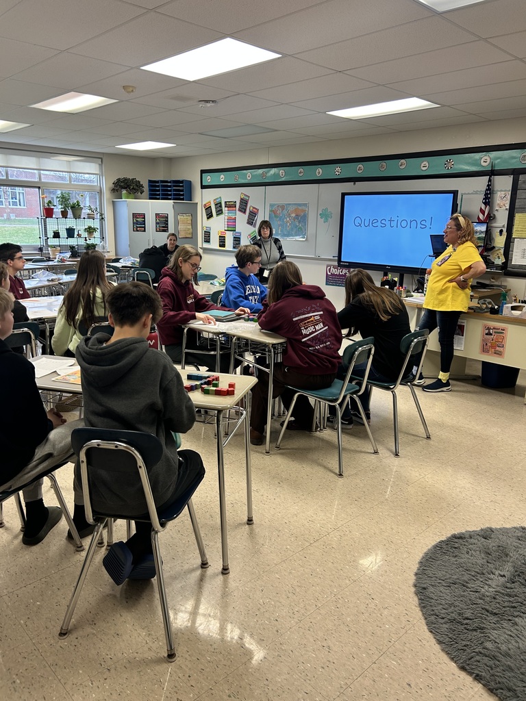 District Early Childhood Educations talk to students.