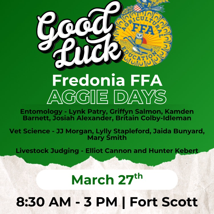 FFA Aggie Days @ Fort Scott