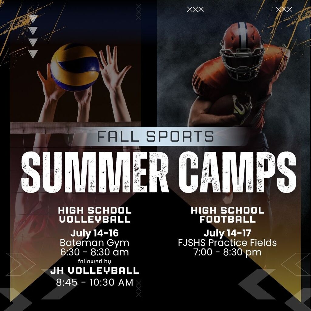 Fall Sports Summer Camps