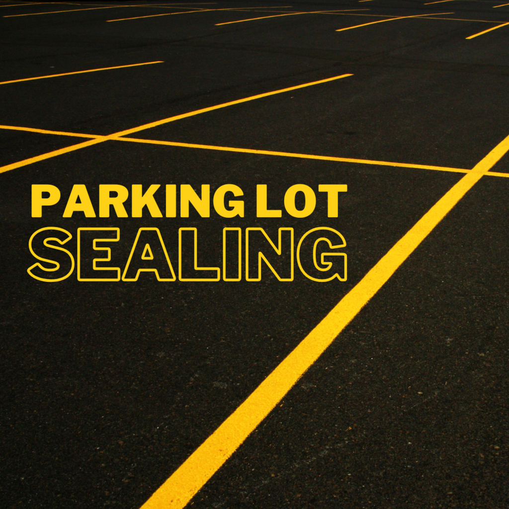 Parking Lot Sealing This Week