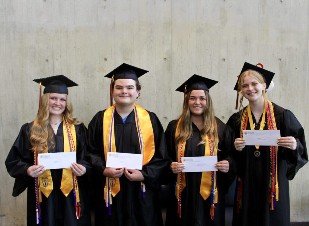 Recipients of the Ricky Burgstrom Music and Bowling Scholarships