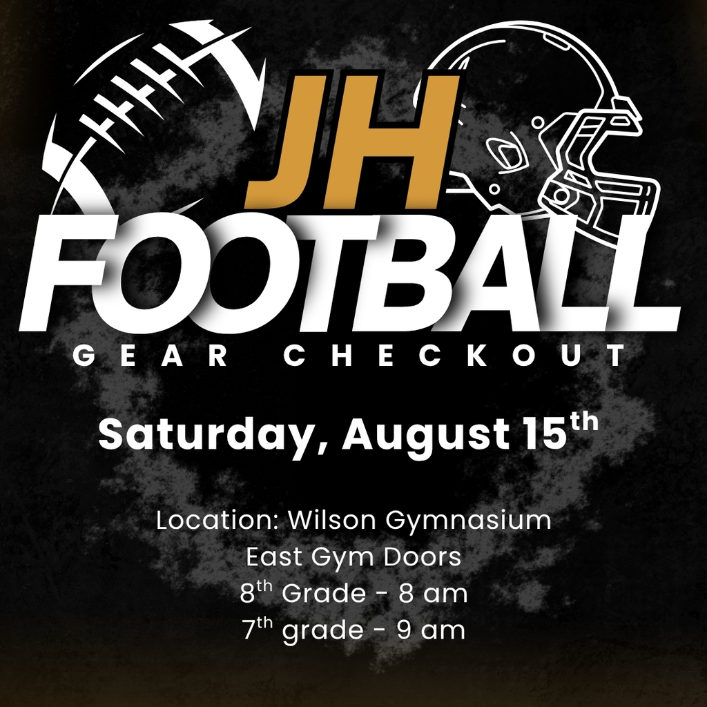 JH Football Gear Checkout - 2026