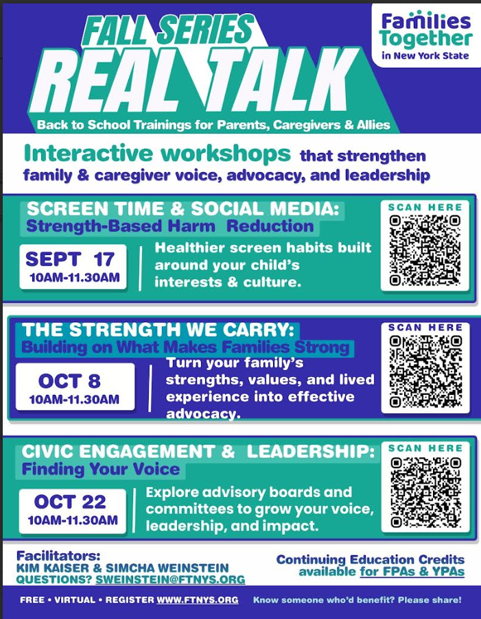 FT Fall Workshops
