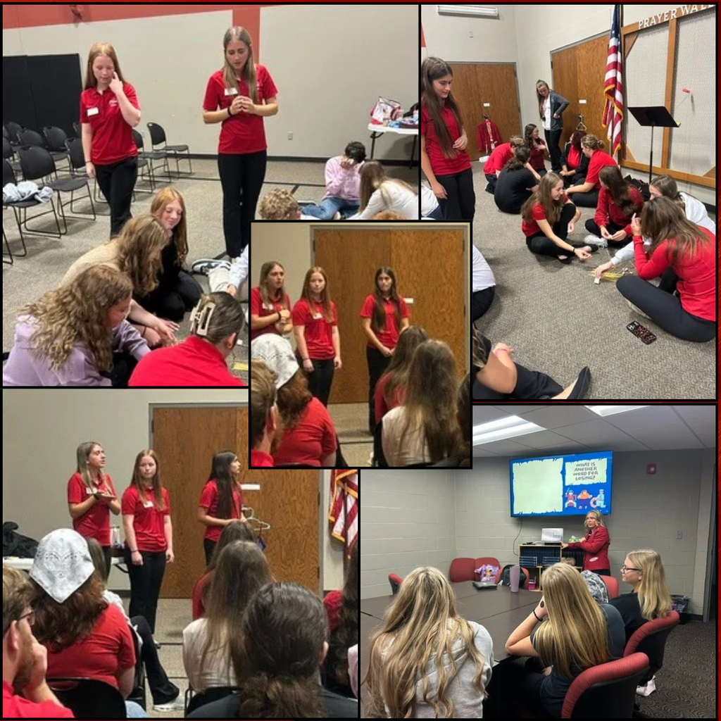 Peer Ed and State Officer presentations - Salina