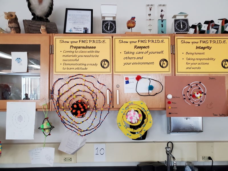 8th Grade Element Models