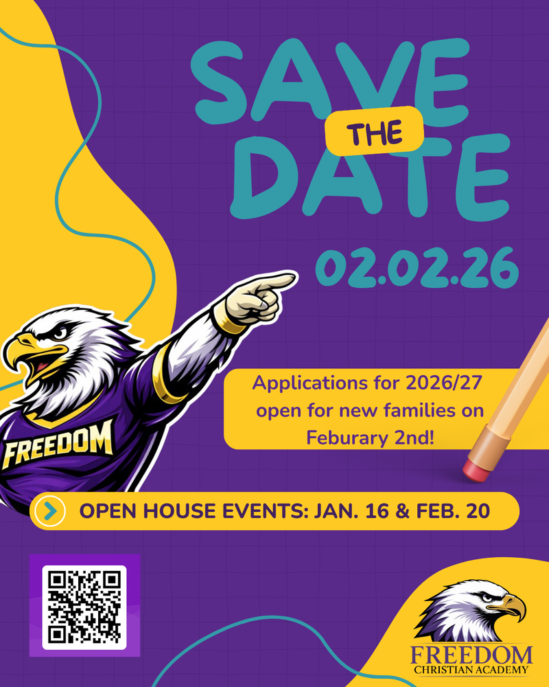 Save the Date for Student Applications Notice