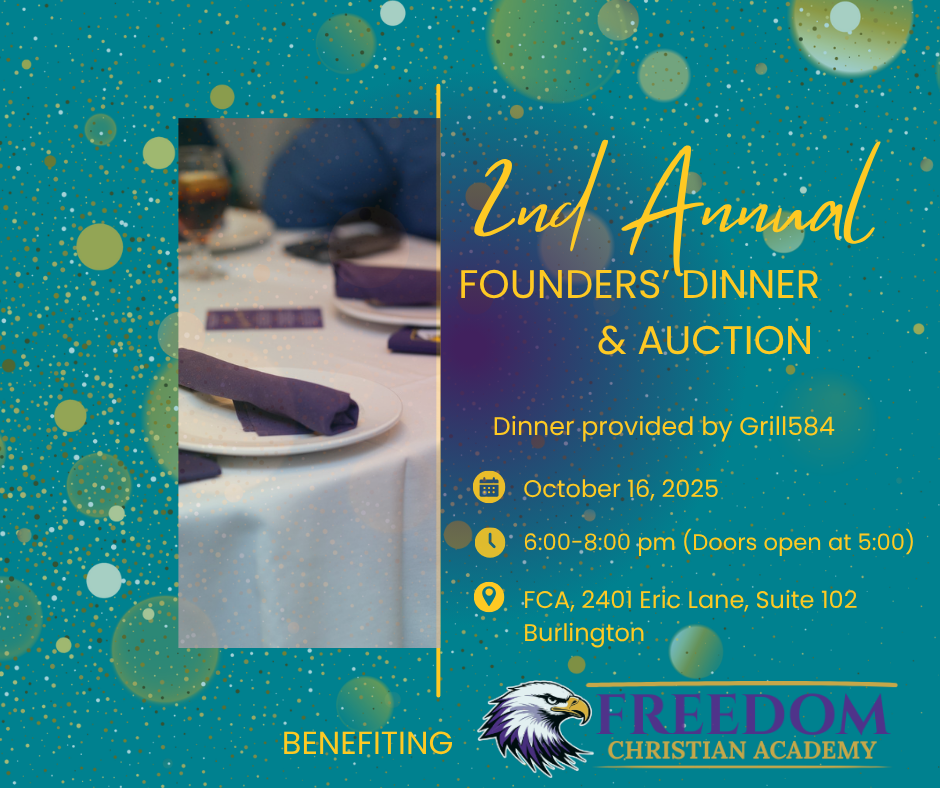 Founders Dinner Ad