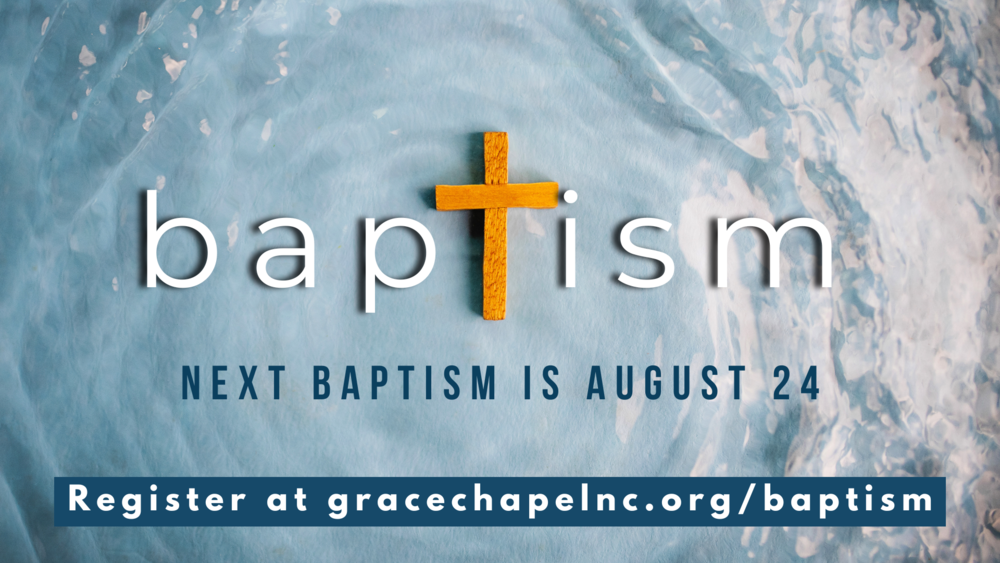 Baptism August 24th