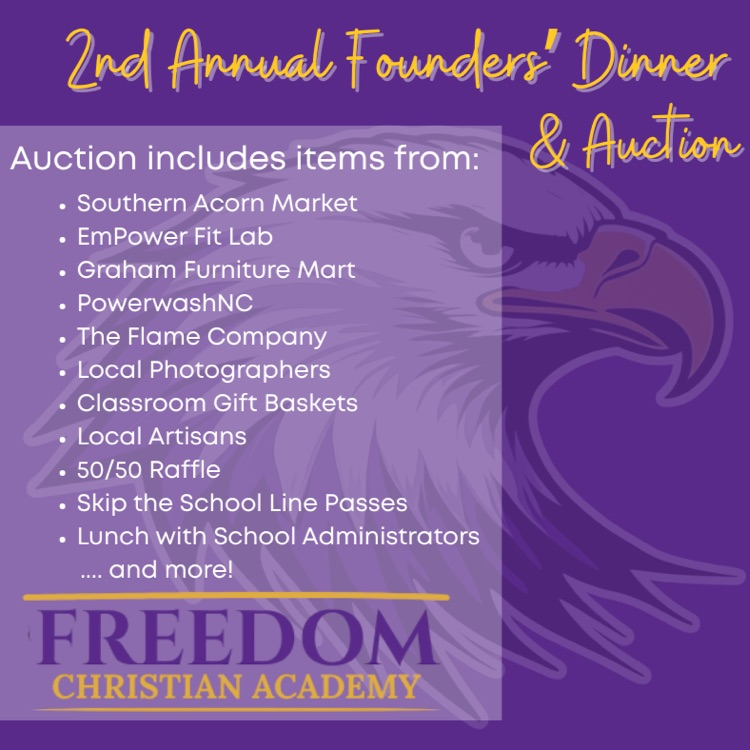 list of auction items up for bid