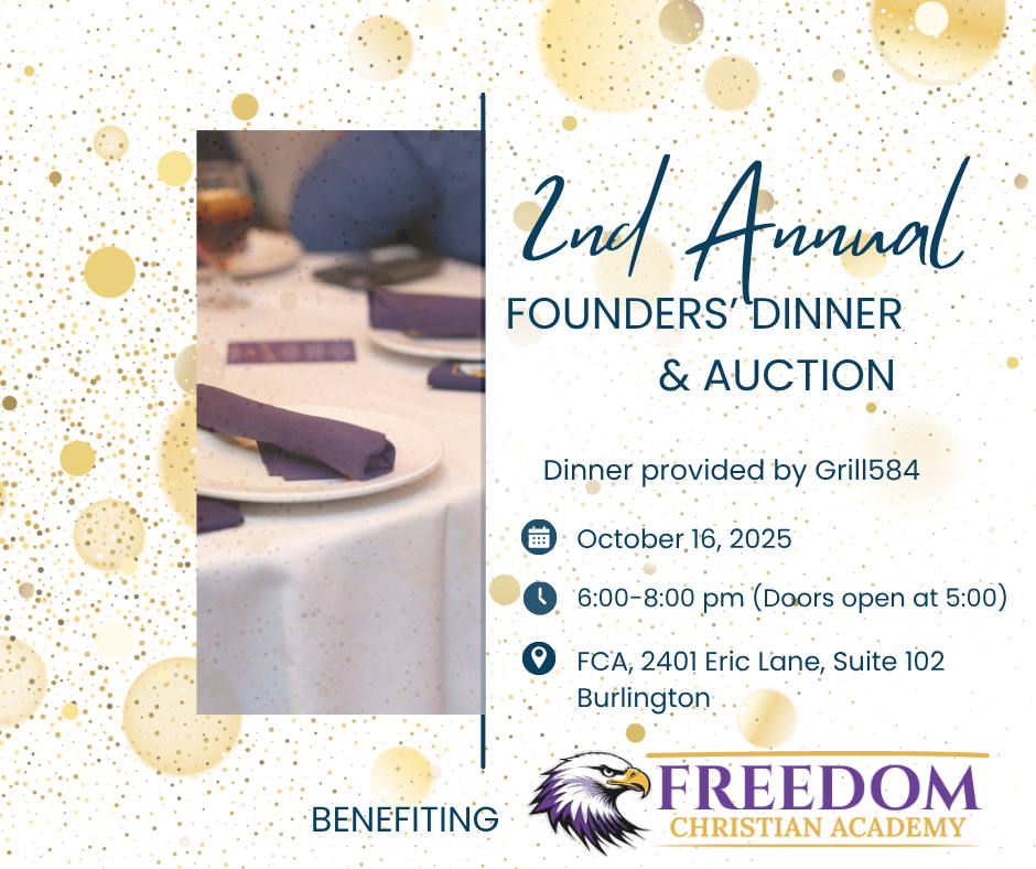 Founders Dinner Ad