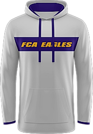 hoodie with school logo