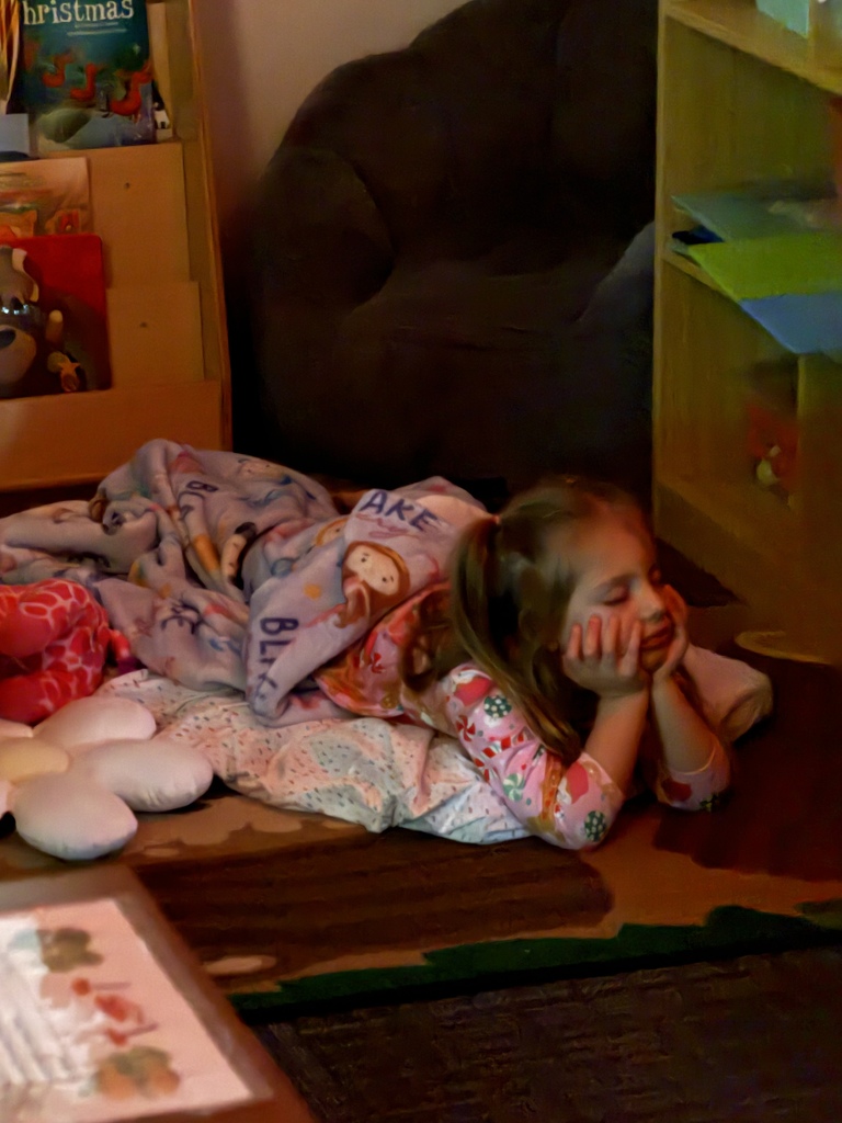 Little girl sleeping