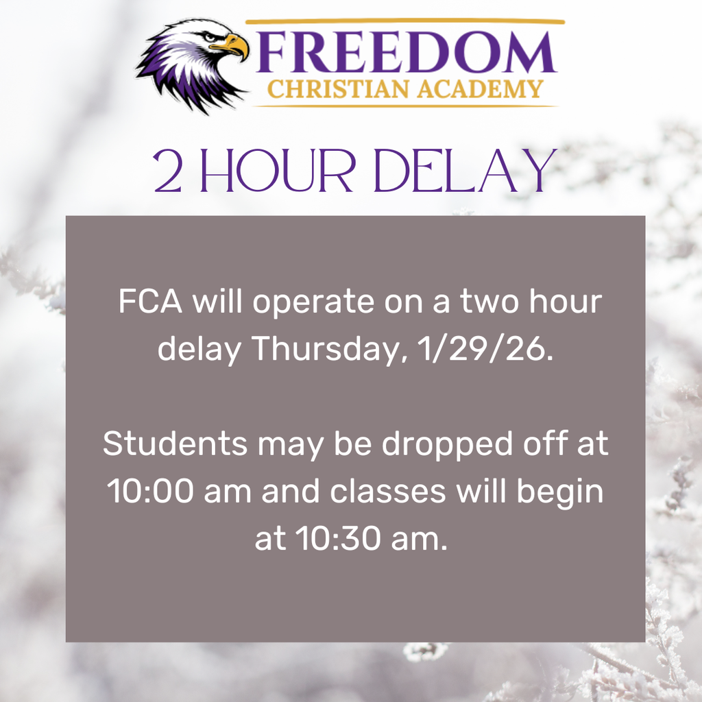 School Delay Notice