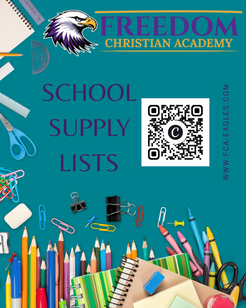 QR Code for School Supplies