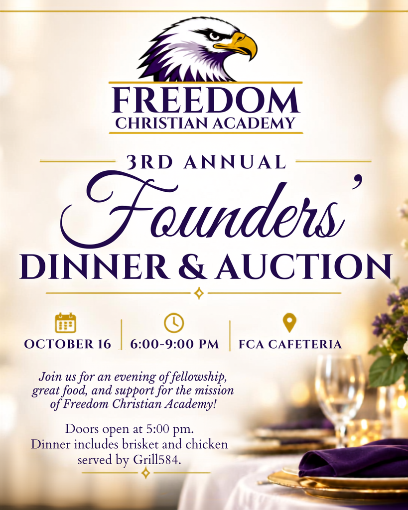 Invitation for Founders' Dinner and Auction