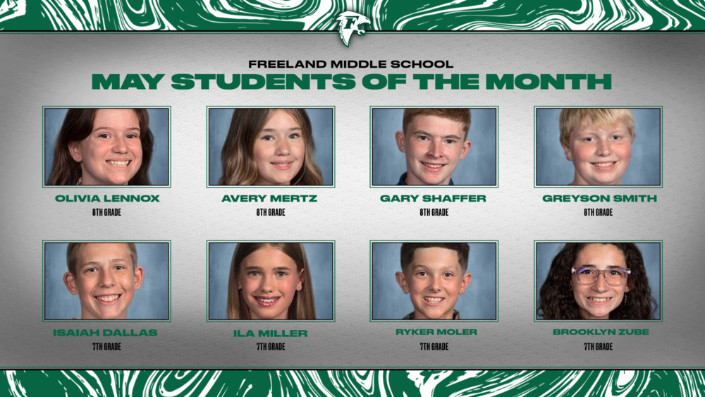 May Students of the Month