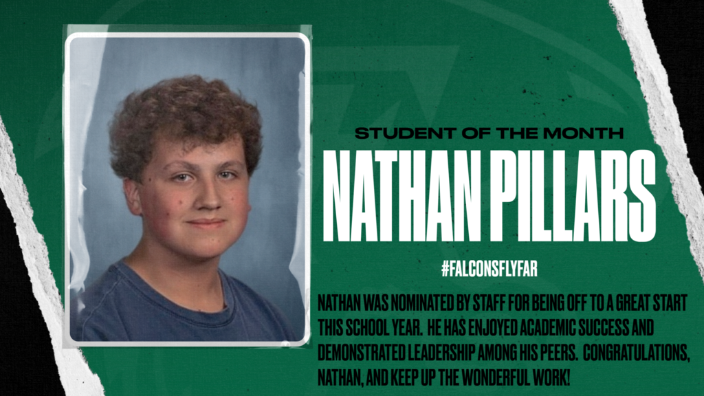 October Students of the Month