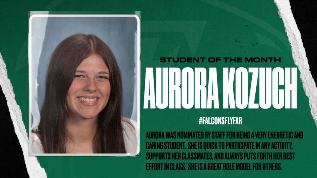 October Students of the Month