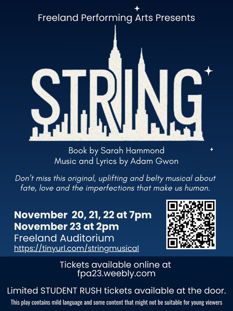 Opening Night Tomorrow!!!!  4 Total Shows