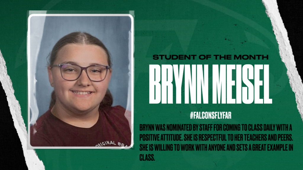 December Students of the Month